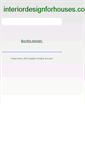 Mobile Screenshot of interiordesignforhouses.com